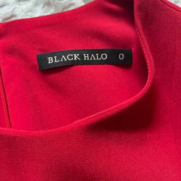 Black Halo Brooklyn Jumpsuit in red Size 0 - Picture 5 of 7